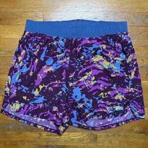 REI Co-Op Men Swiftland 7" Running Shorts Sz L Rocky Ridge Shaded Sumac Ripstop